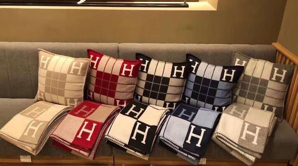 쿠션 블랭킷 세트